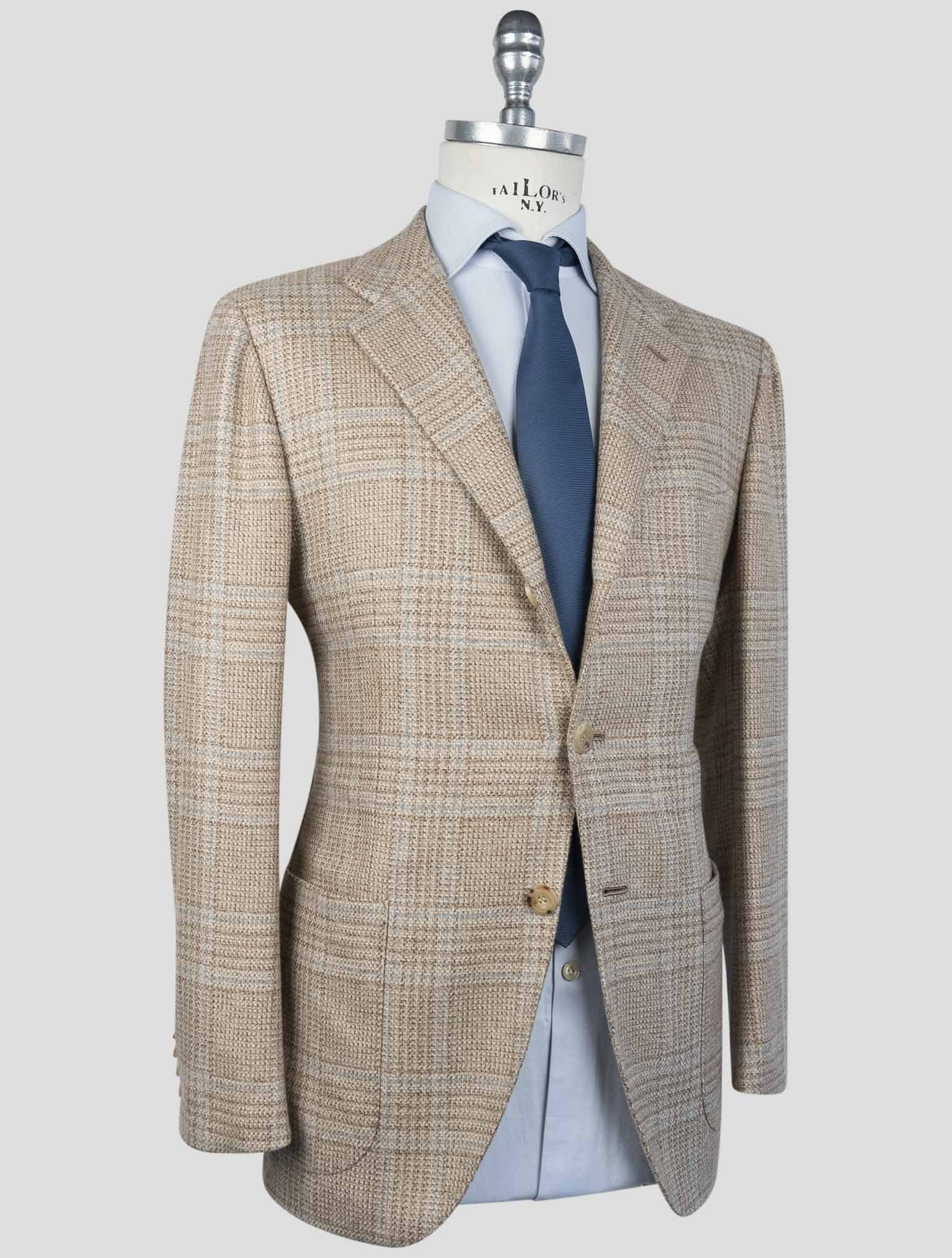 Kiton Brown Cashmere Blazer
