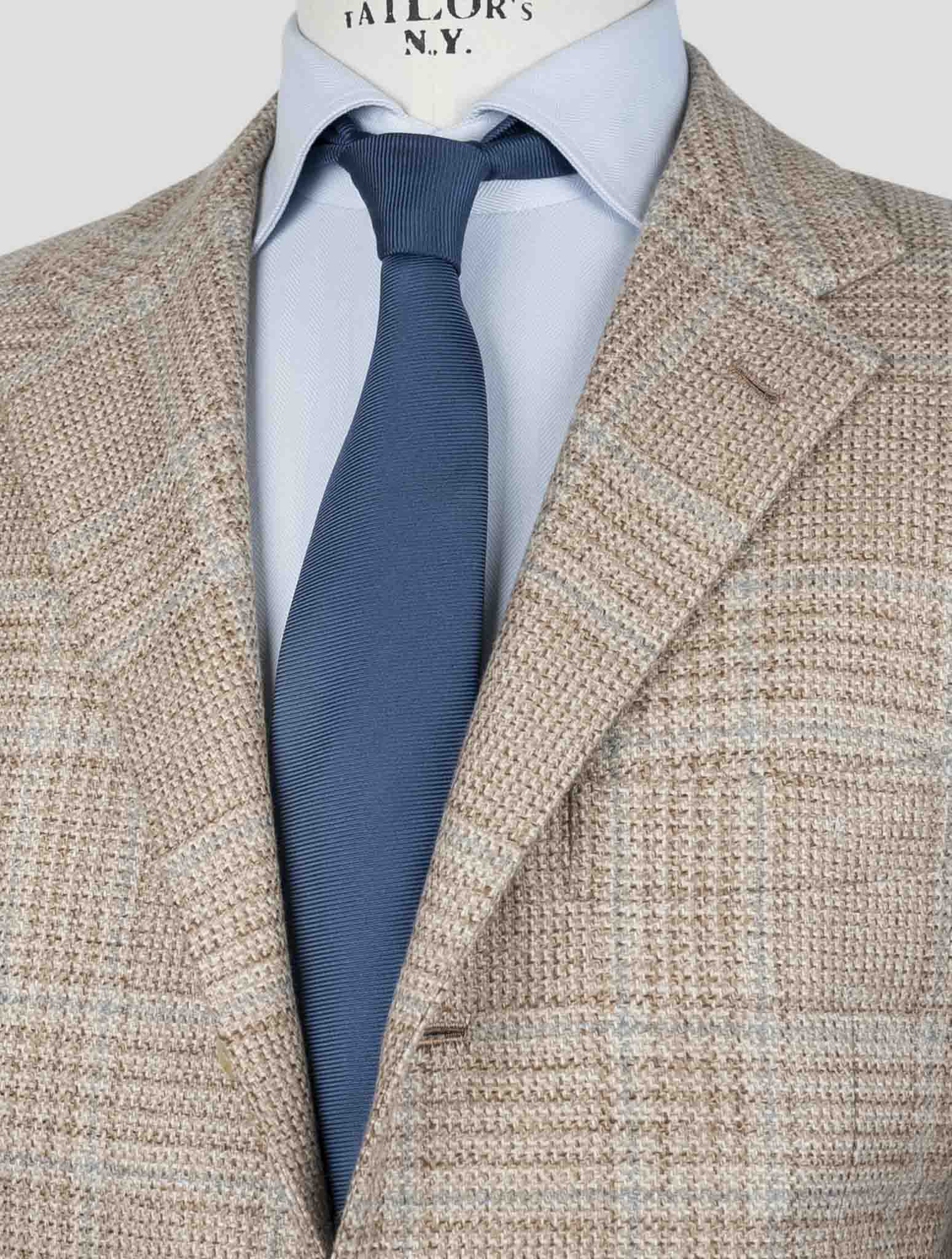 Kiton Brown Cashmere Blazer