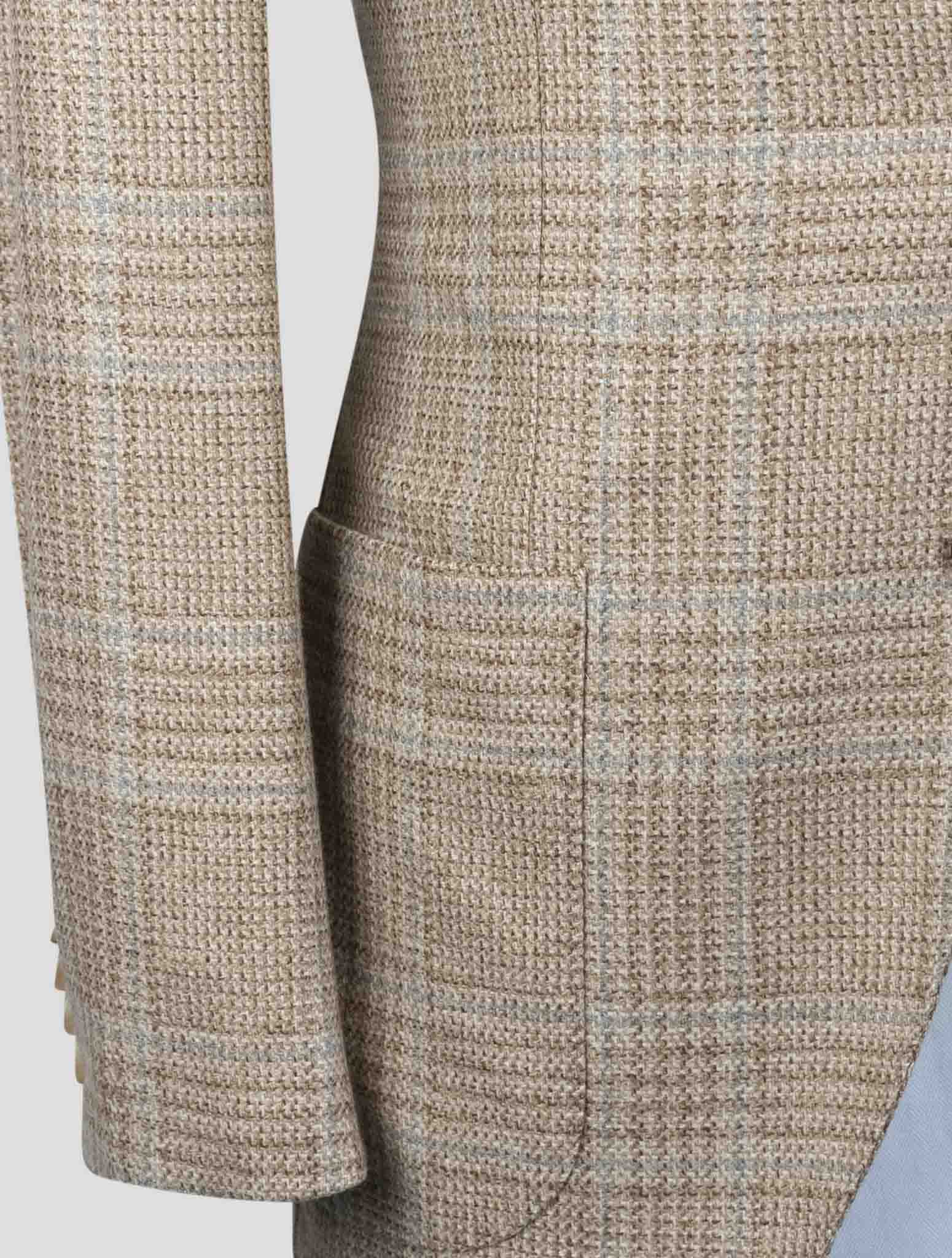 Kiton Brown Cashmere Blazer
