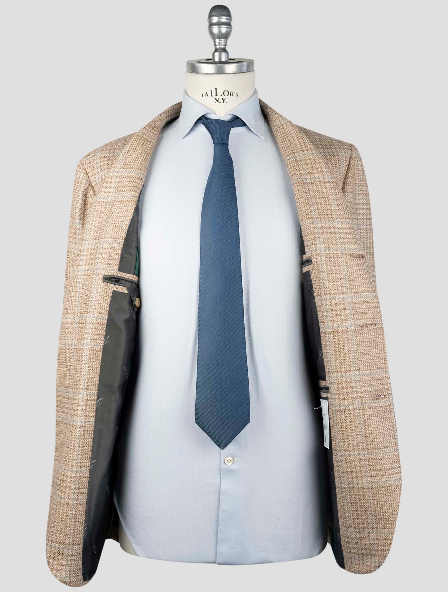 Kiton Brown Cashmere Blazer