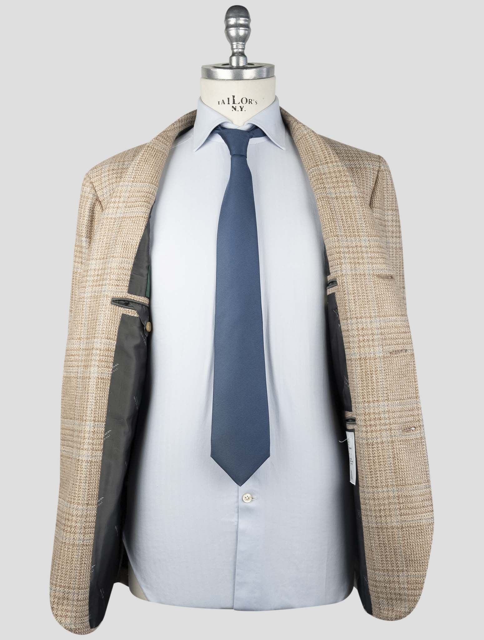 Kiton Brown Cashmere Blazer