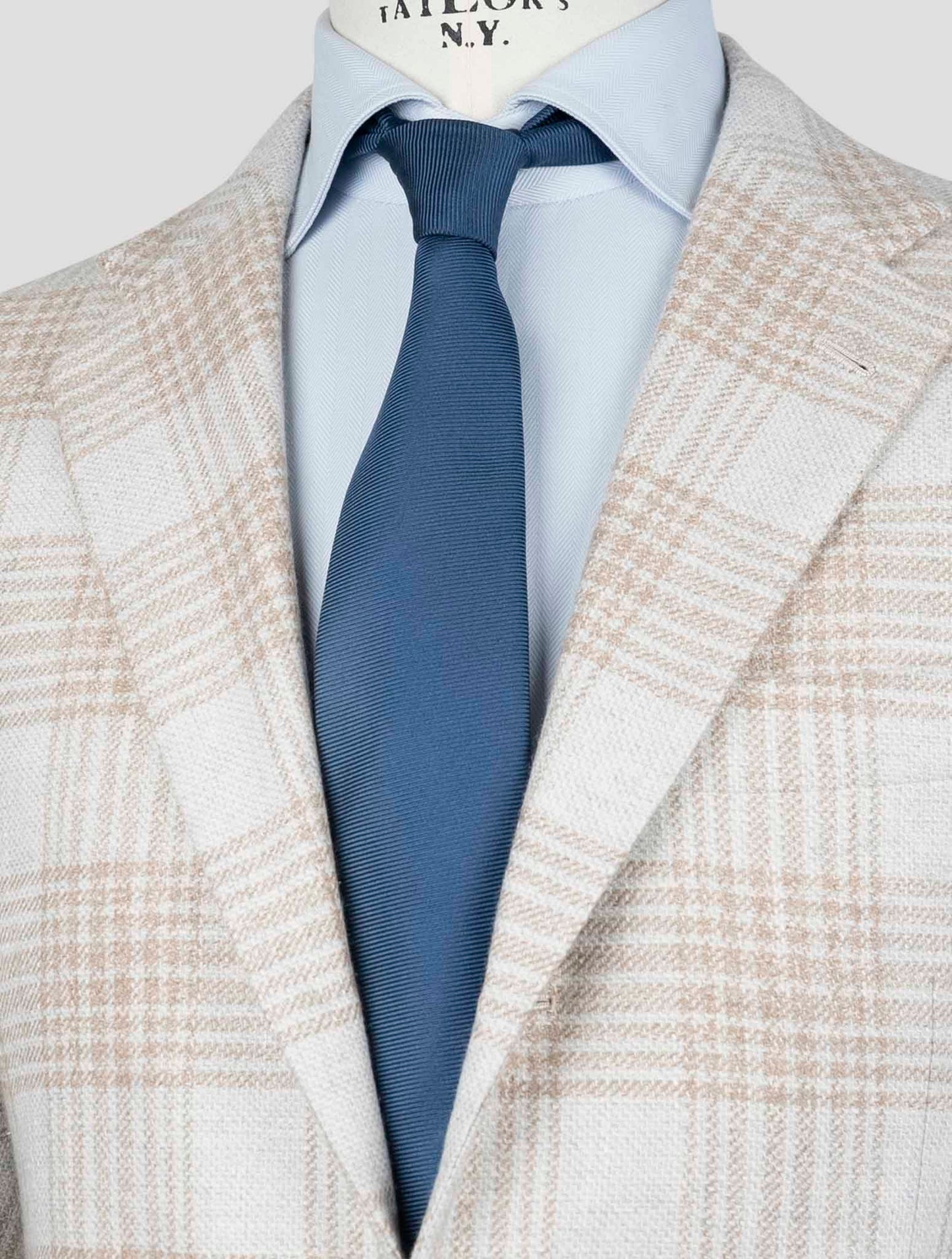 Kiton Brown Cashmere Virgin Wool Silk Cotton Pa Blazer