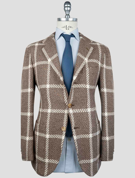 Kiton Brown Cashmere Blazer