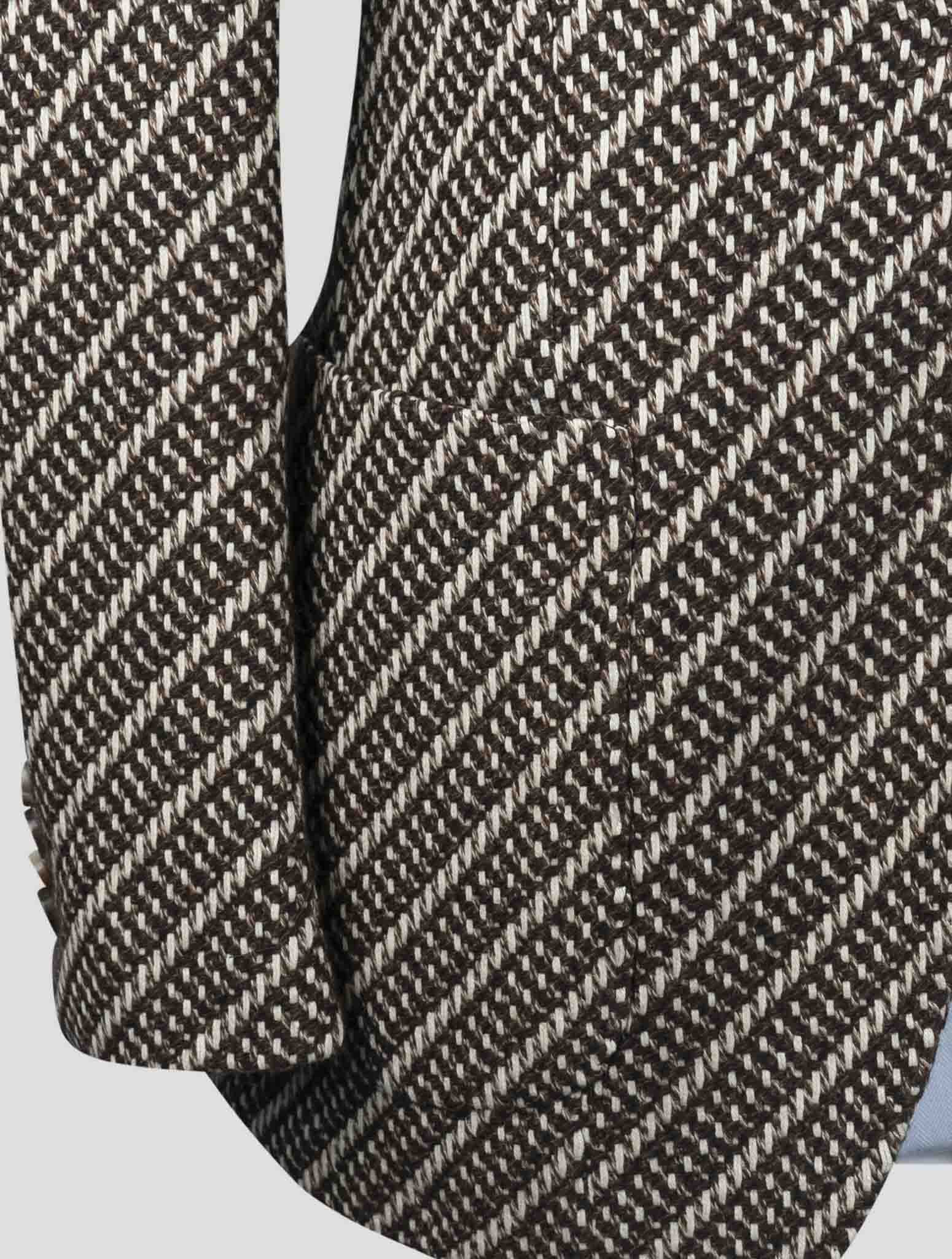 Kiton Brown Cashmere Blazer