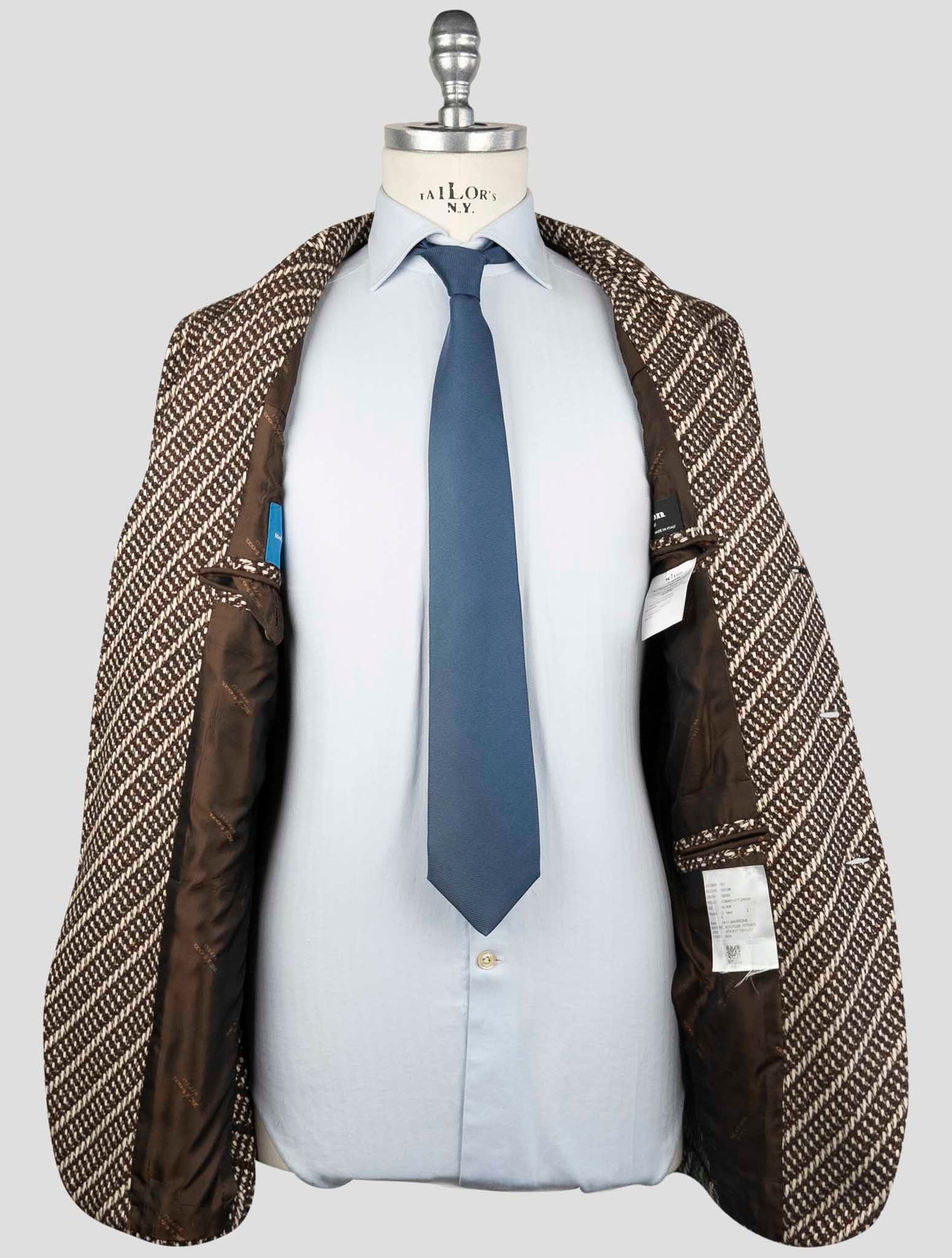 Kiton Brown Cashmere Blazer