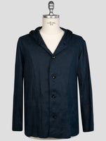Kiton Blue Linen Shirt Luca