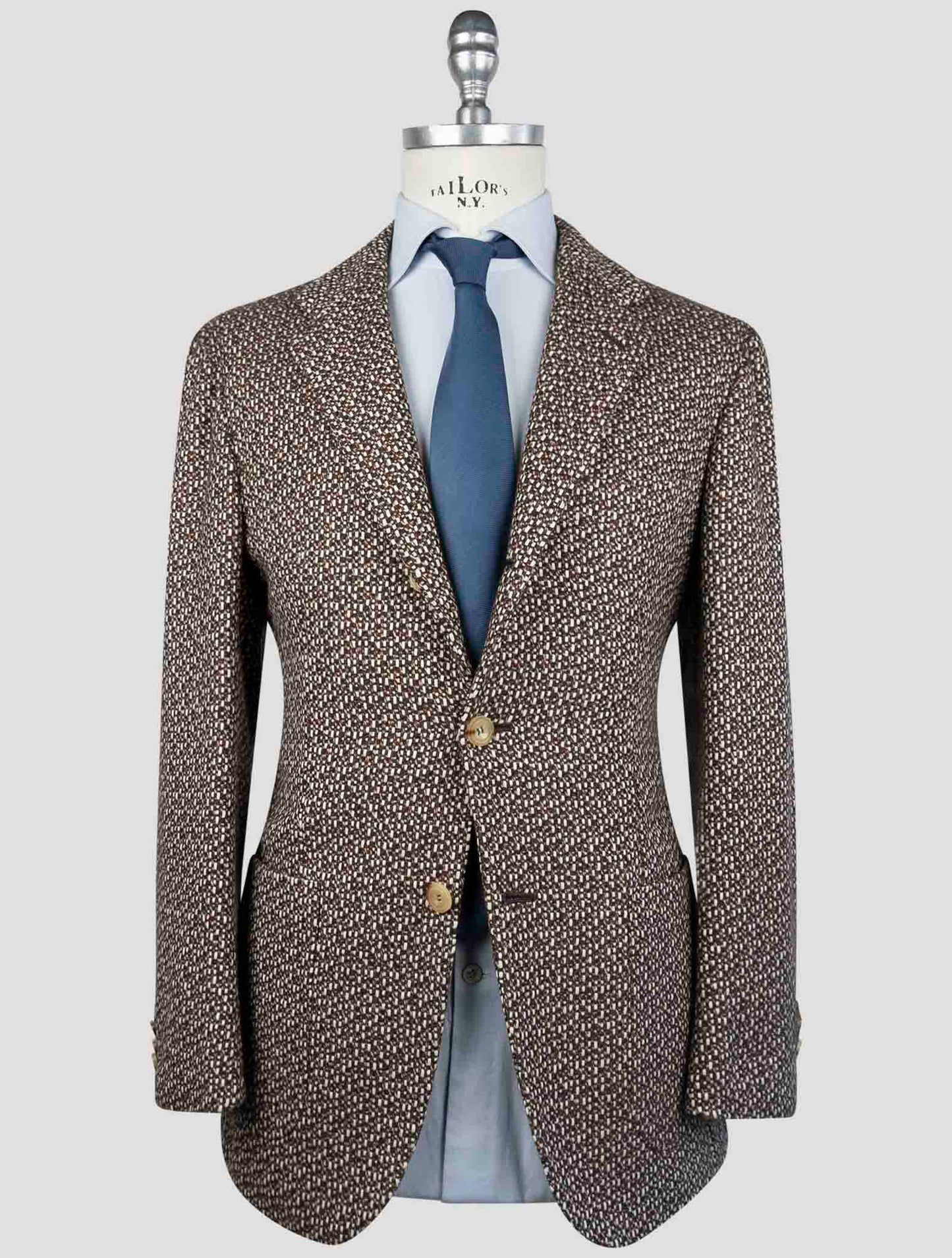 Kiton Brown Cashmere Blazer