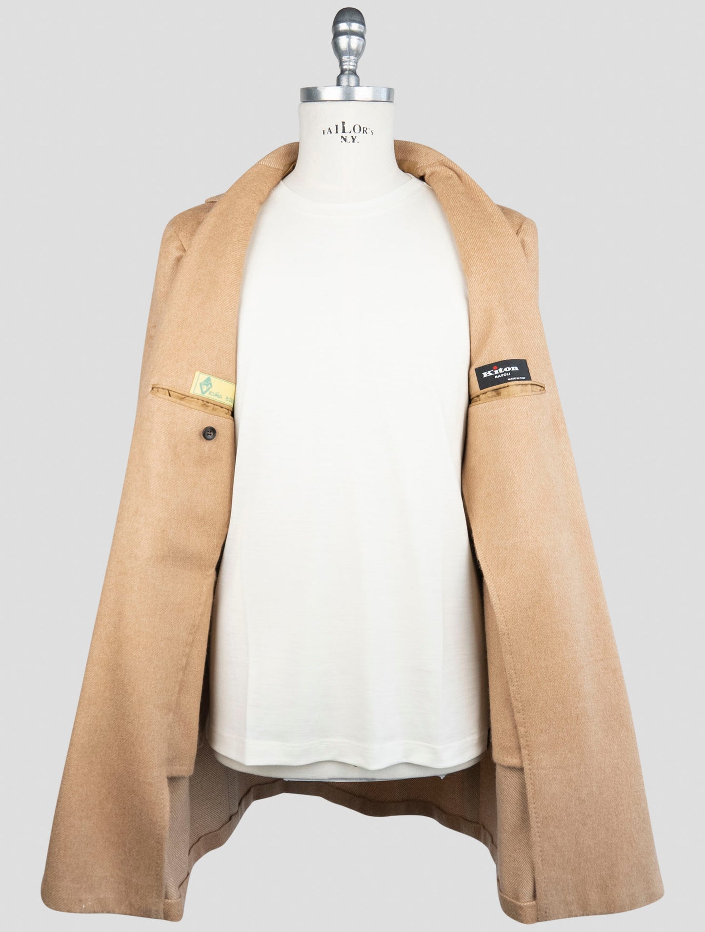 Kiton Beoge Cashmere Vicuna Bolivia Overcoat