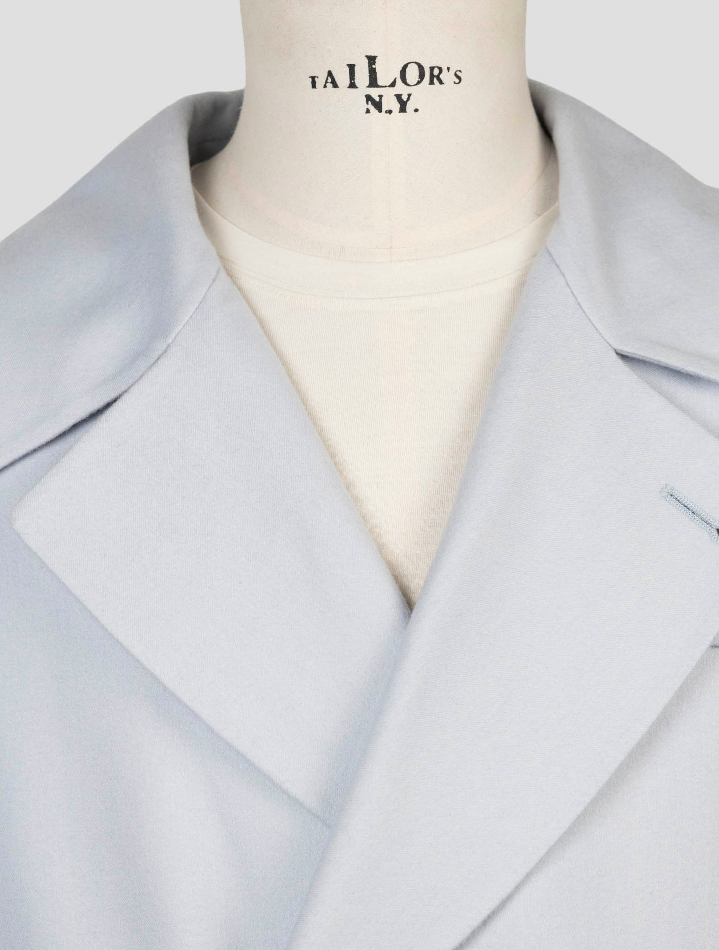 Kiton Light Blue Cashmere Silk Blazer