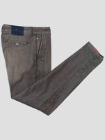 Kiton Brown Cotton Ea Pants
