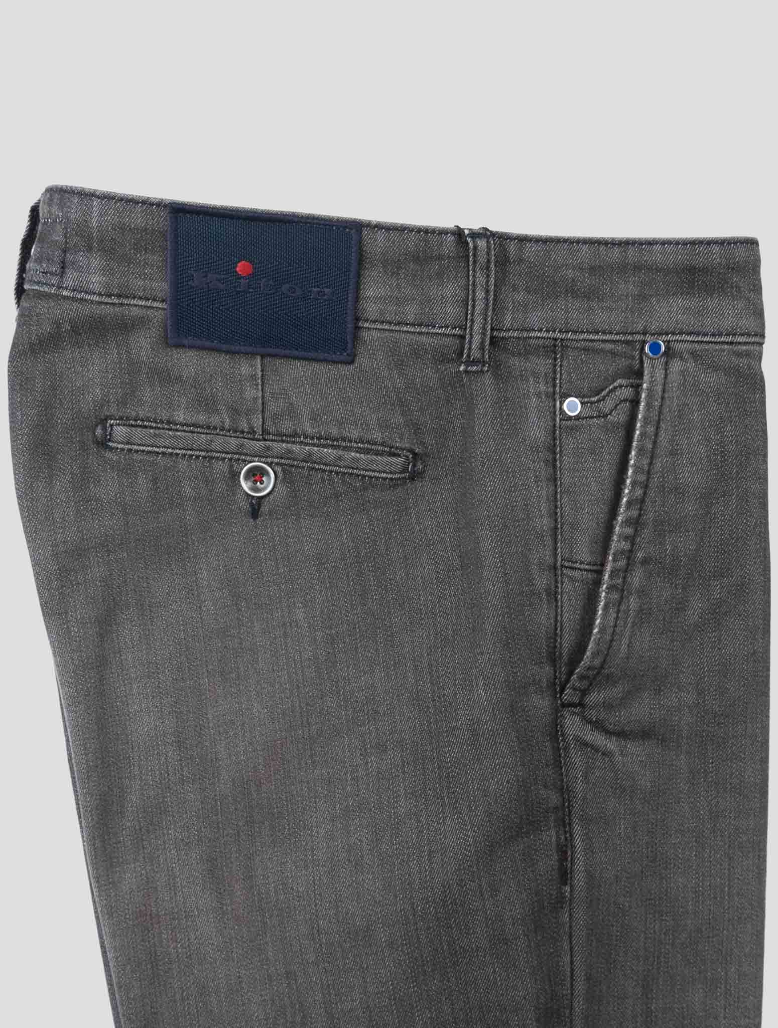 Kiton Brown Cotton Ea Pants