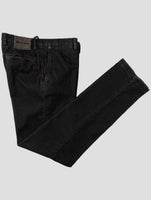Kiton Brown Cotton Nylon Ea Pants