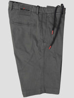 Kiton Gray Cotton Silk Ea Short Pants