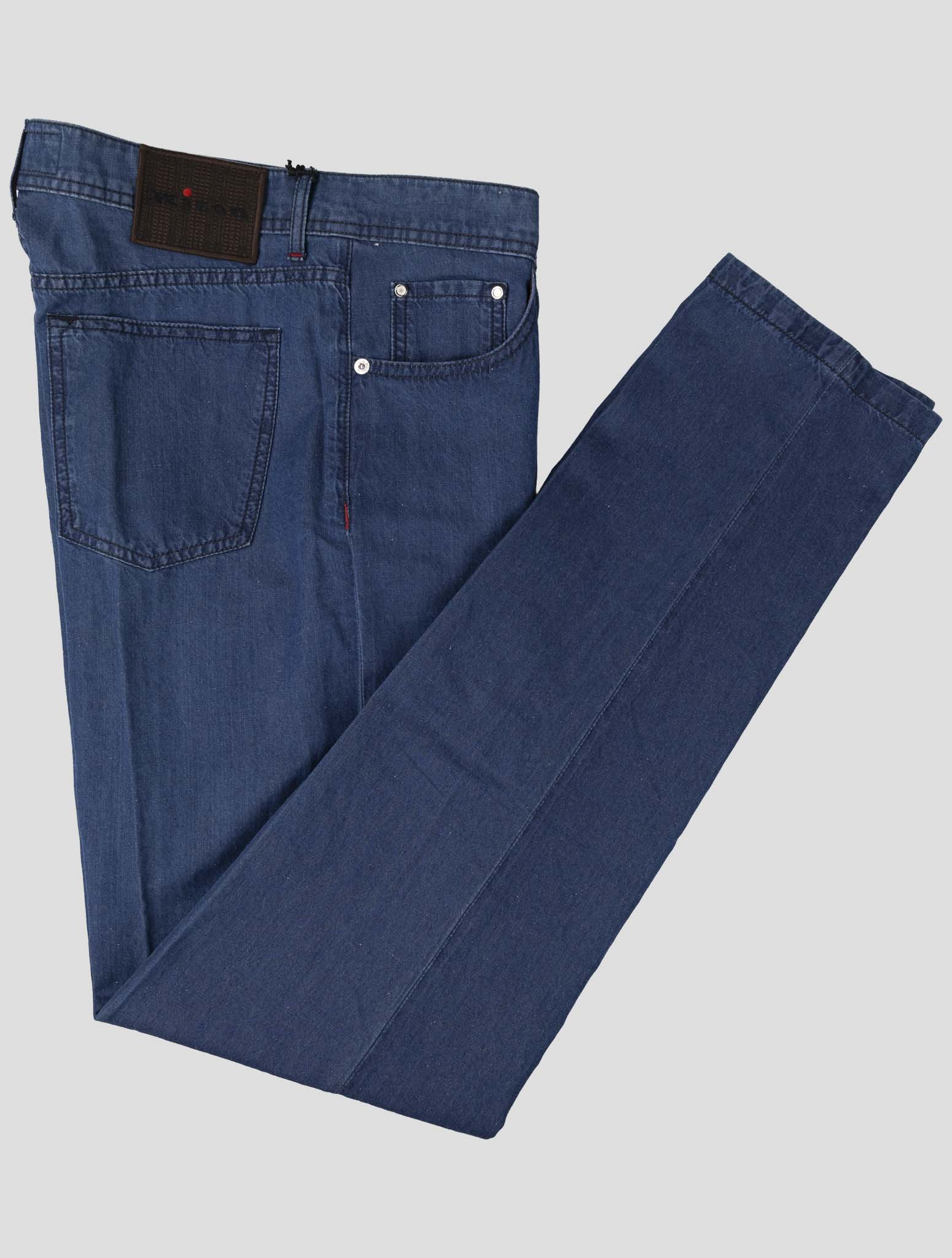 Kiton Denim Cotton Linen Jeans