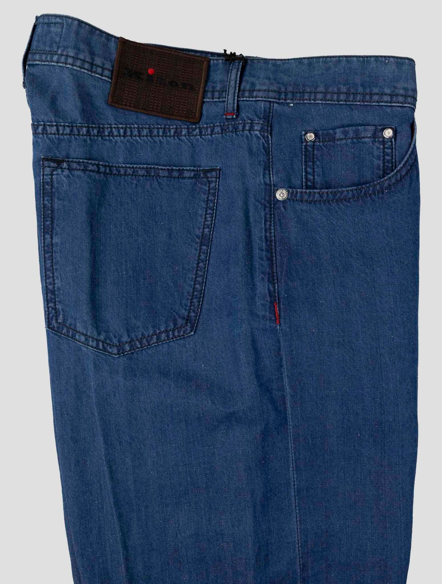 Kiton Denim Cotton Linen Jeans