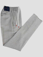 Kiton Gray Cashmere Pants