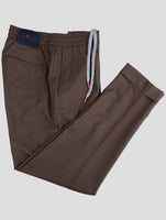 Kiton Brown Cashmere Pants
