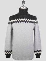 Kiton Multicolor Cashmere Sweater Turtleneck