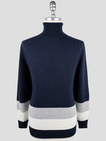 Kiton Multicolor Cashmere Sweater Turtleneck