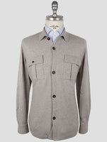 Kiton Gray Cashmere Sweater Cardigan