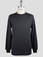 Kiton gray Wool Sweater Crewneck
