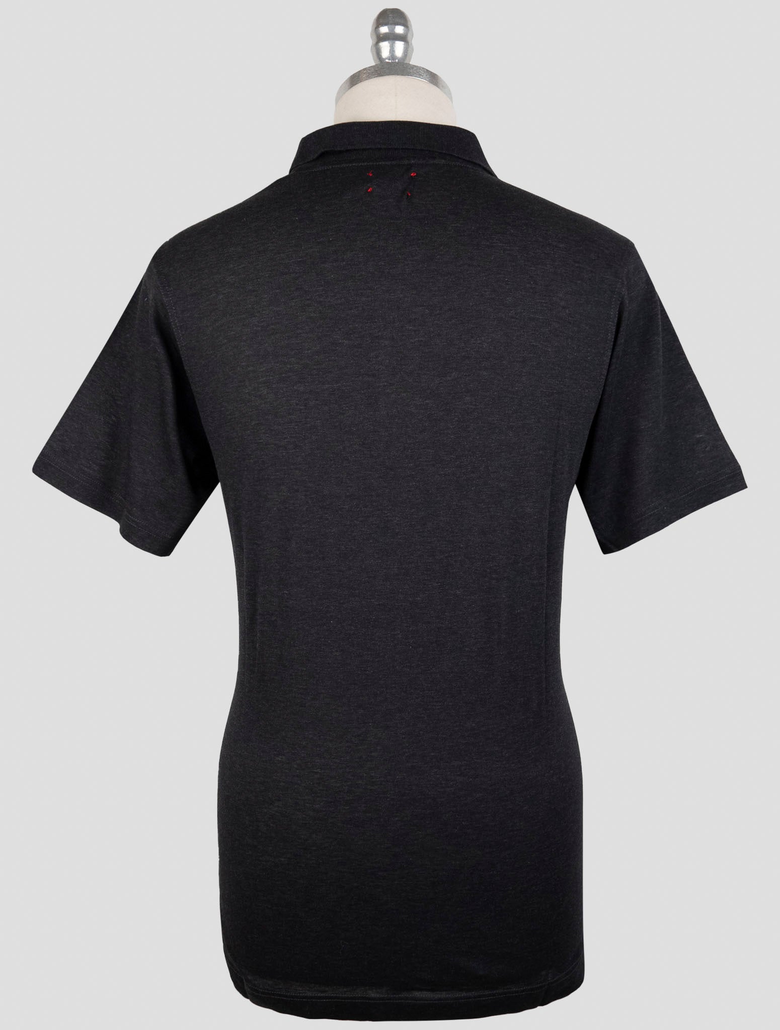 Kiton Gray Cotton Polo