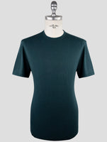 Kiton Green Cotton Cashmere T-Shirt