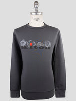 Kiton Gray Cotton Ea Sweater Crewneck