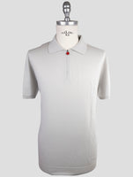 Kiton Gray Cotton Polo