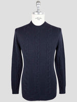Kiton Blue Vicuna Sweater Crewneck