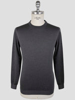 Kiton Dark Gray Cashmere Sweater Crewneck