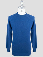 Kiton Blue Cashmere Sweater Crewneck