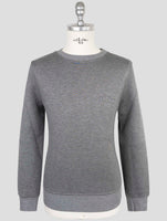 Kiton Knt Gray Viscose Ea Sweater Crewneck