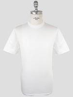 Kiton White Cotton T-Shirt