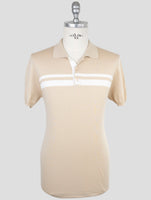 Kiton Beige Cotton Polo