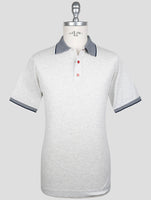 Kiton Gray Cotton Polo