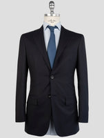 Kiton Blue Wool 14 Micron Suit