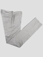 Kiton Gray Cotton Ea Pants