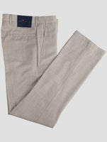 Kiton Gray Wool Dress Pants