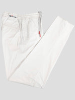 Kiton Gray Cotton Ea Pants