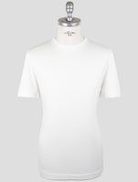 Kiton Knt White Cotton T-Shirt
