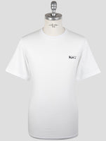 Kiton Knt White Cotton T-Shirt