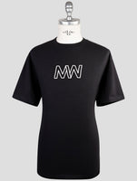 Kiton Knt Black Cotton T-Shirt