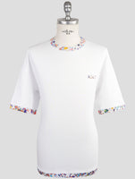 Kiton Knt White Cotton T-Shirt