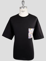 Kiton Knt Black Cotton T-Shirt