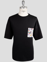 Kiton Knt Black Cotton T-Shirt