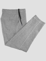 Kiton Knt Gray Cotton Jogging Pants