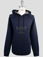 Kiton Knt Blue Viscose Ea Sweater Hoodie
