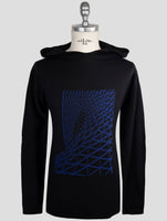 Kiton Knt Blue Cotton Sweater Crewneck