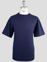 Kiton Knt Blue Cotton T-Shirt